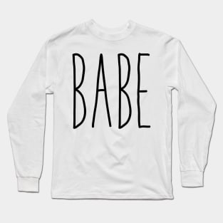 BABE 2 Long Sleeve T-Shirt